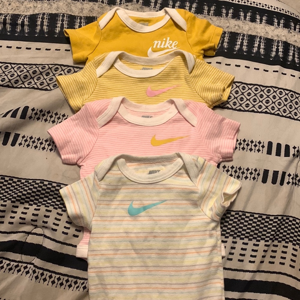 4 Nike Body Suit- 3-6 Months